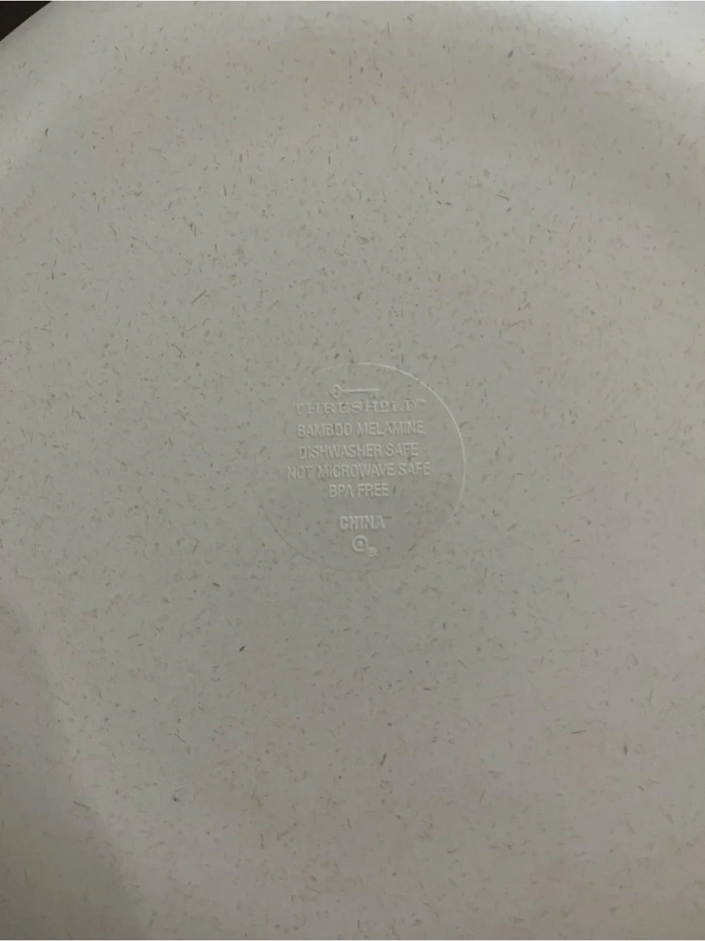Threshold Melamine Bunny Plates